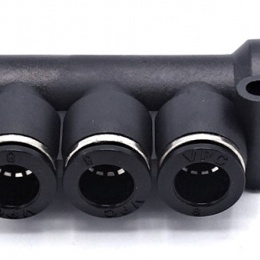 Rozdělovací kus redukovaný se závitem