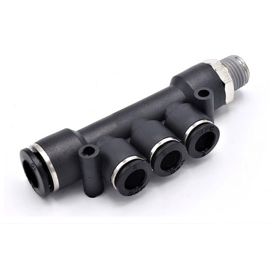 Rozdělovací kus redukovaný se závitem