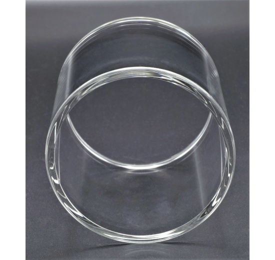 rozměry náhradního skla do potrubního průhledítka: vnější průměr 110 mm/síla stěny 5 mm/výška 100 mm