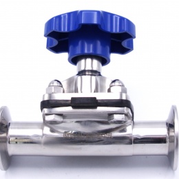 Ručně ovládané membránové ventily, clamp typ C-C