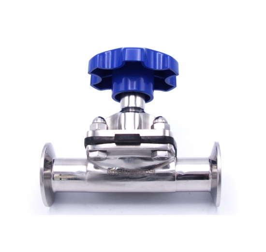 Ručně ovládané membránové ventily, clamp typ C-C