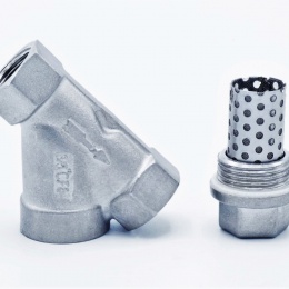 šikmý Y filtr s nerezovým sítkem, závitový 3/8”