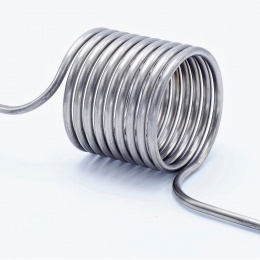 spirála ke zklidnění vzorku nápoje, odpěňovač