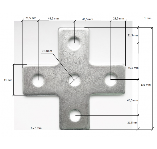 Spojka nosníků pozinkovaná