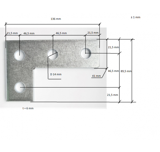 Spojka nosníků pozinkovaná