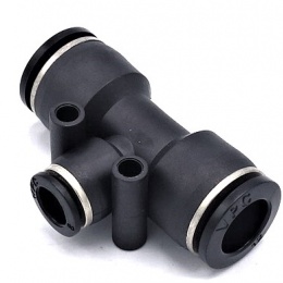 Spojka T redukovaná -  nástrčné šroubení