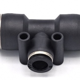 Spojka T redukovaná -  nástrčné šroubení