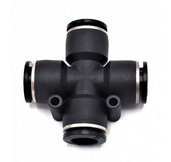 Spojka X nástrčné šroubení z plastu pneumatickékomponenty