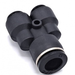 Spojka Y redukovaná - nástrčné šroubení z plastu