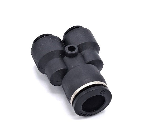 Spojka Y redukovaná - nástrčné šroubení z plastu