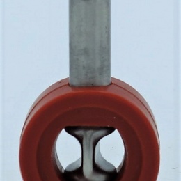 srdíčko nerezové přímé klapky