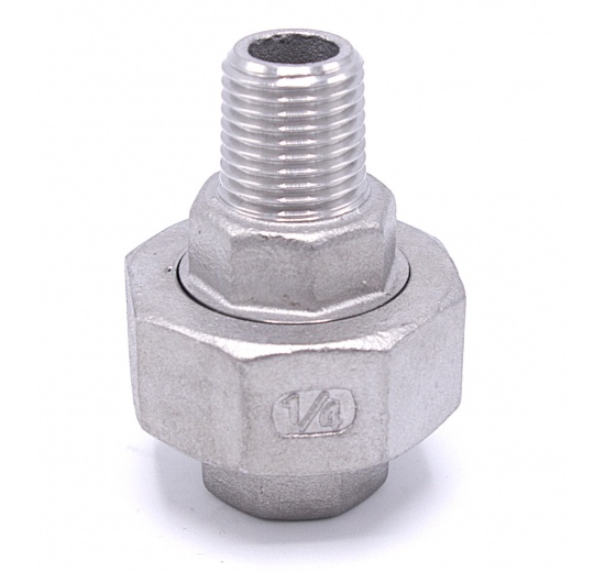 Šroubení závitové /ploché těsnění/ typ 316  1/4"