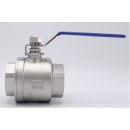 náhled produktu Stainless steel ball valve with full bore, two- piece 2 1/2”