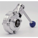 náhled produktu Stainless Steel Butterfly Valve, Welded, type S-S | DN32