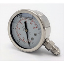 náhled produktu Stainless steel pressure gauges - the bottom (radial) connection| 0 - 1 bar (1/4”)
