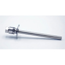 náhled produktu Stainless steel thermometer well | 200 mm (1/2") CLAMP collar 50.5