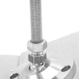 Stavitelné nohy kloubové celonerezové D100/M16/100 mm