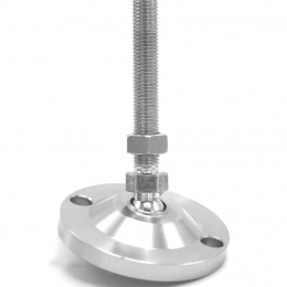 Stavitelné nohy kloubové celonerezové_D100/M16/100 mm