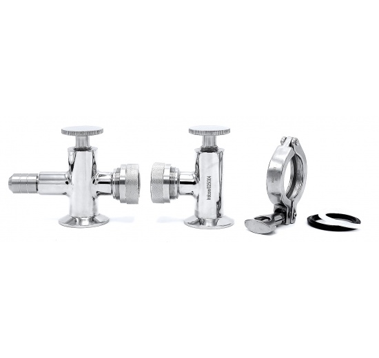 Stavoznak clamp připojení, horní a spodní díl