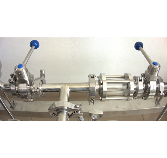 T kus, CLAMP  Potrubní spoje Spojení CLAMP DIN 32676