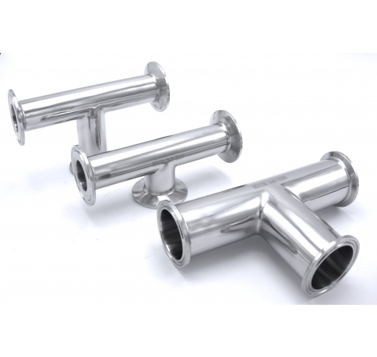 T kus, CLAMP  Potrubní spoje Spojení CLAMP DIN 32676