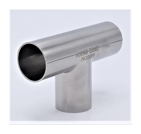 T kus dlouhý, navařovací DN32 (34x1,5mm) nerez