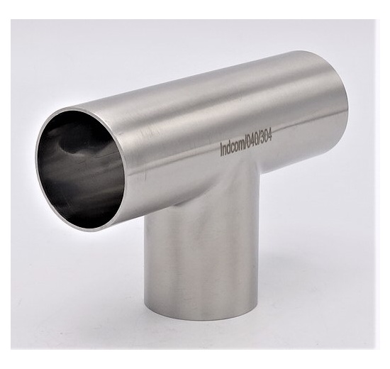 T kus dlouhý, navařovací DN40 (40x1,5mm) nerezová ocel