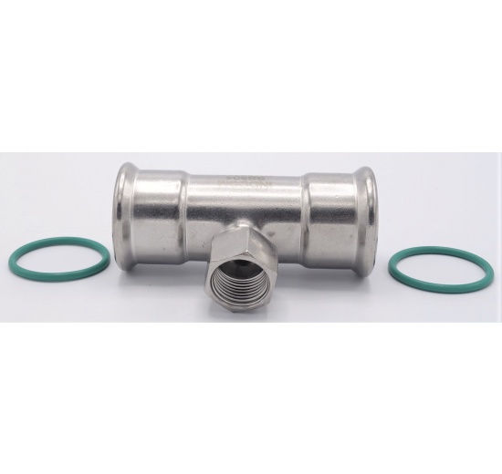 T-kus, lisovací F/F(závit vnitřní)/F 35_1/2"_35