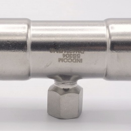 T-kus, lisovací F/F(závit vnitřní)/F 42_1/2"_42