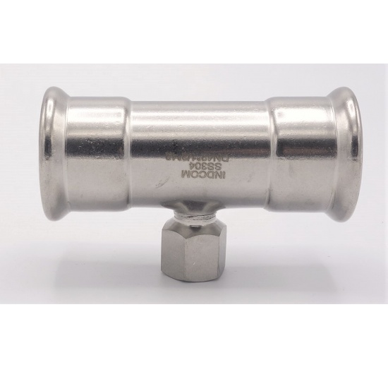 T-kus, lisovací F/F(závit vnitřní)/F 42_1/2"_42