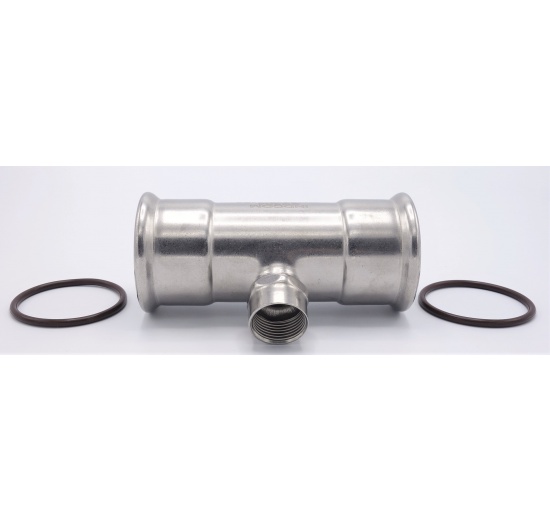 T-kus, lisovací F/F(závit vnitřní)/F 54_3/4"_54