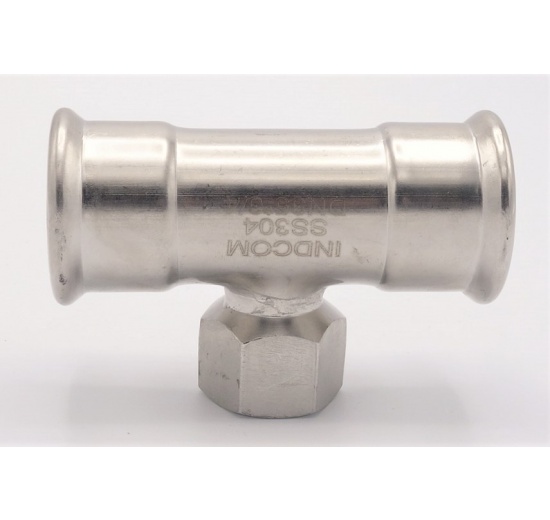 T-kus, lisovací F/F(závit vnitřní)/F