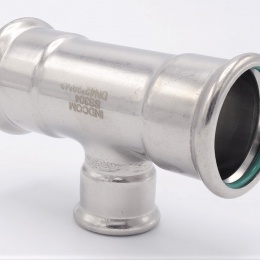 T-kus, lisovací,redukovaný, F/F/F 42_28_42, nerez