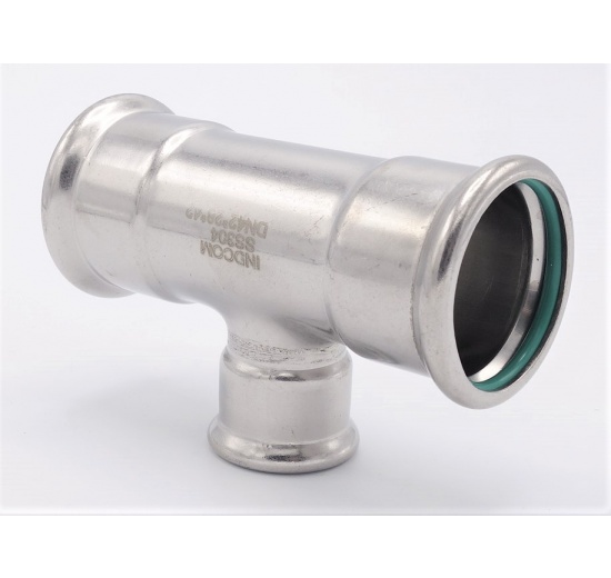 T-kus, lisovací,redukovaný, F/F/F 42_28_42, nerez