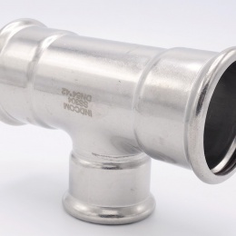 T-kus, lisovací,redukovaný, F/F/F 54_42_54, nerez