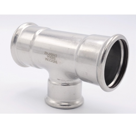 T-kus, lisovací,redukovaný, F/F/F 54_42_54, nerez