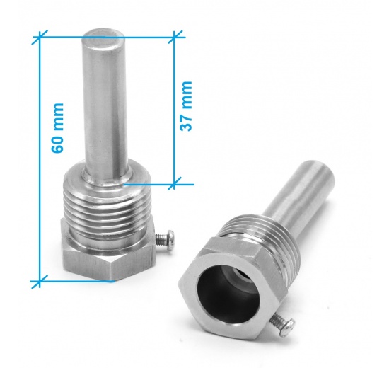 Teploměrová jímka 40 mm (1/2")