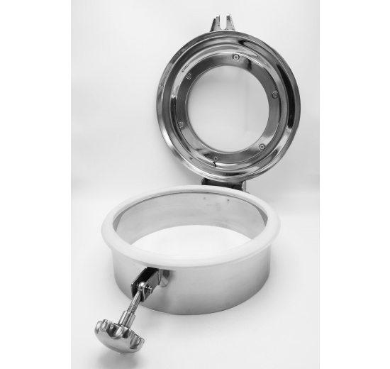 Těsnění pro netlakový průlez se skleněným průhledem  silikon DN300