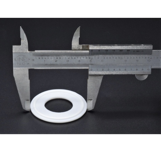 těsnění PTFE (teflon - polytetrafluorethylen) DN 25 pro clampový talířek 50,5 mm