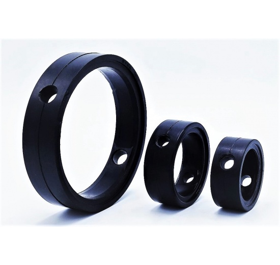 těsnění z EPDM pryže, barva černá, vysoká odolnost a trvanlivost