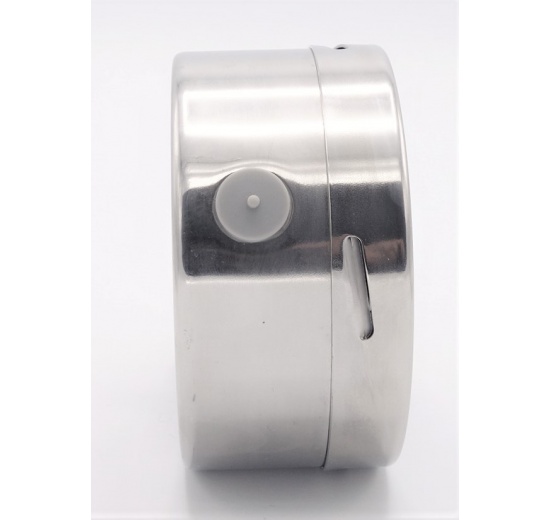 Tlakoměry se spodním (radiálním) připojením, číselník 100 mm, 0 - 2,5 bar (1/2")