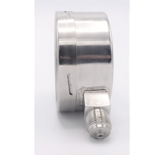 Tlakoměry se spodním (radiálním) připojením, číselník 100 mm, 0 - 6 bar (1/2")