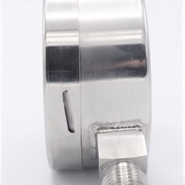 Tlakoměry se spodním (radiálním) připojením, číselník 100mm 0/16 bar (1/2")