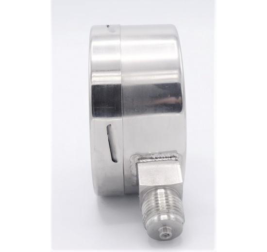 Tlakoměry se spodním (radiálním) připojením, číselník 100mm 0/16 bar (1/2")