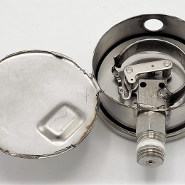 Tlakoměry se spodním (radiálním) připojením číselník 63 mm