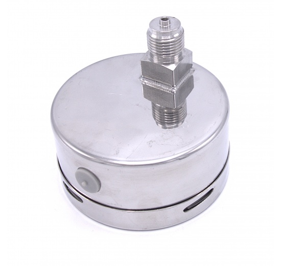 Tlakoměry se zadním (axiálním) připojením, číselník 100 mm | 0 - 2,5 bar (1/2")