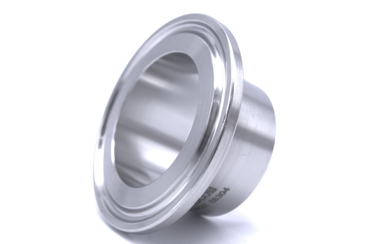 DIN tri clamp ferrule pipe connection foe apllications in the Food and