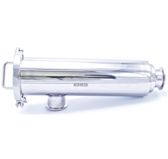 Trubkový filtr rohový CLAMP připojení DN50 (K64)