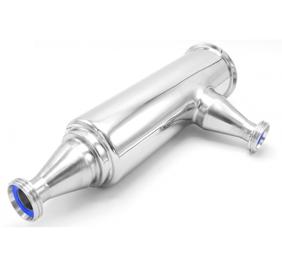 Trubkový filtr rohový připojení dle požadavků zákazníka DIN/SMS