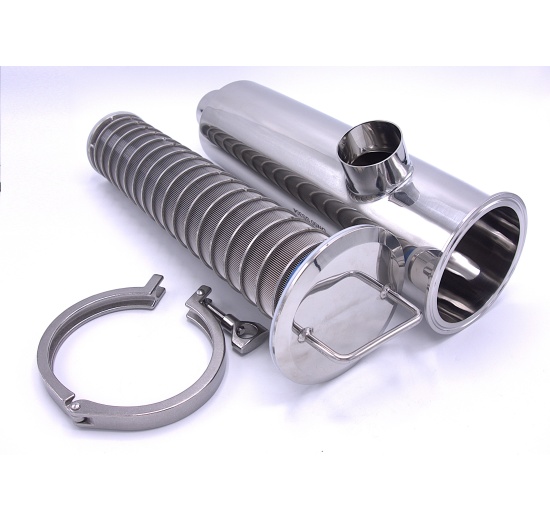 Trubkový filtr rohový připojení DN50 navařovací